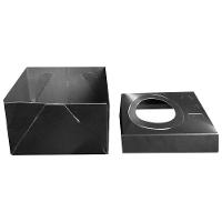 Embalagem Para Ovo De Colher Preta Ajustável 150g 250g - 3