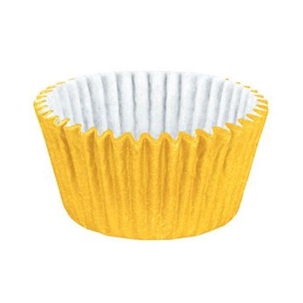 Forminha Para Cupcake Amarela - 45 Unidades - 2