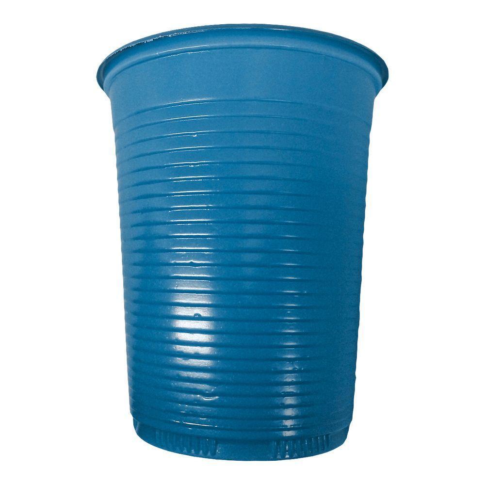 Copo Descartável Azul Escuro De Festa - 200ml - 50 Unidades - 1