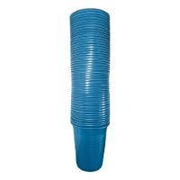 Copo Descartável Azul Escuro De Festa - 200ml - 50 Unidades - 2