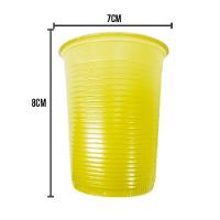 Copo Descartável Amarelo De Festa - 200ml - 50 Unidades - 3