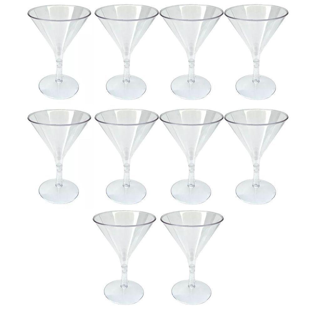 Mini Taça Coquetel Acrílico Transparente - 60ml - 10 Un - 3