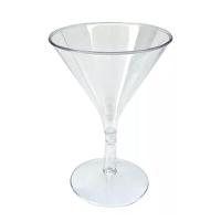 Mini Taça Coquetel Acrílico Transparente - 60ml - 10 Un - 2