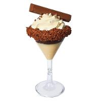 Mini Taça Coquetel Acrílico Transparente - 60ml - 10 Un - 6