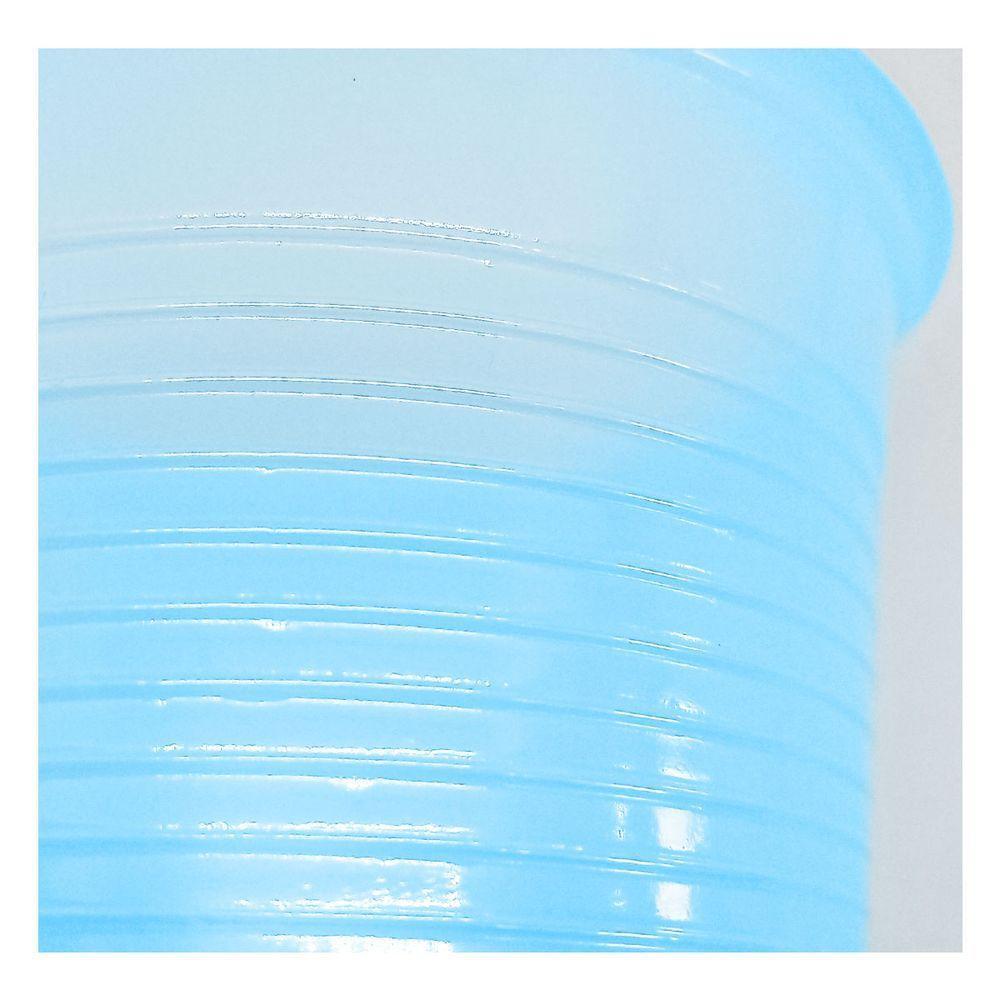 Copo Descartável Azul Neon De Festa - 200ml - 50 Unidades - 4