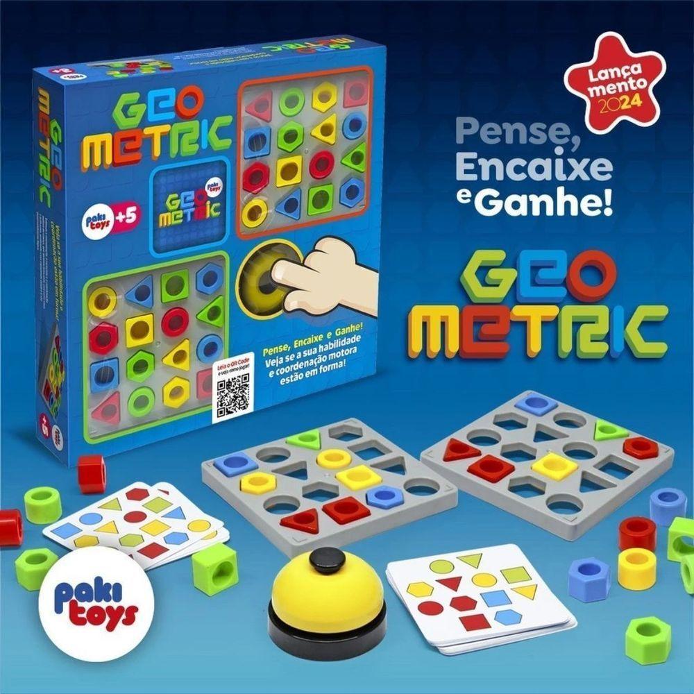 Jogo Pedagógico Geometric Com Campainha - 2
