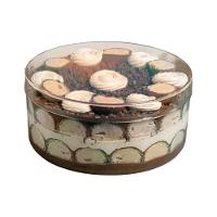 Embalagem Para Bolo De Pote Redonda Transparente 375 Ml - 2