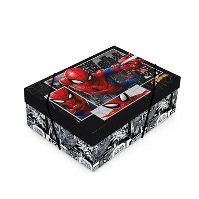 Caixa Retângular Com Tampa Homem Aranha G 46x33x14 - 01 Un