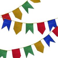 Bandeirinha Festa Junina De Papel Seda - 10 Metros - 1