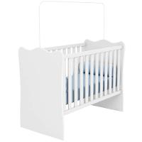 Berço Infantil Mdp Doce Mel Branco - 1