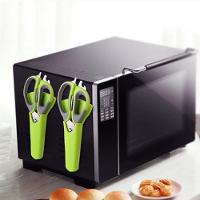 Tesoura Culinaria Profissional Multifuncoes 6 Em 1 Faca Descasca Corta Quebra Nozes Abre Garrafa Em Aco Inox Desmontavel - 7