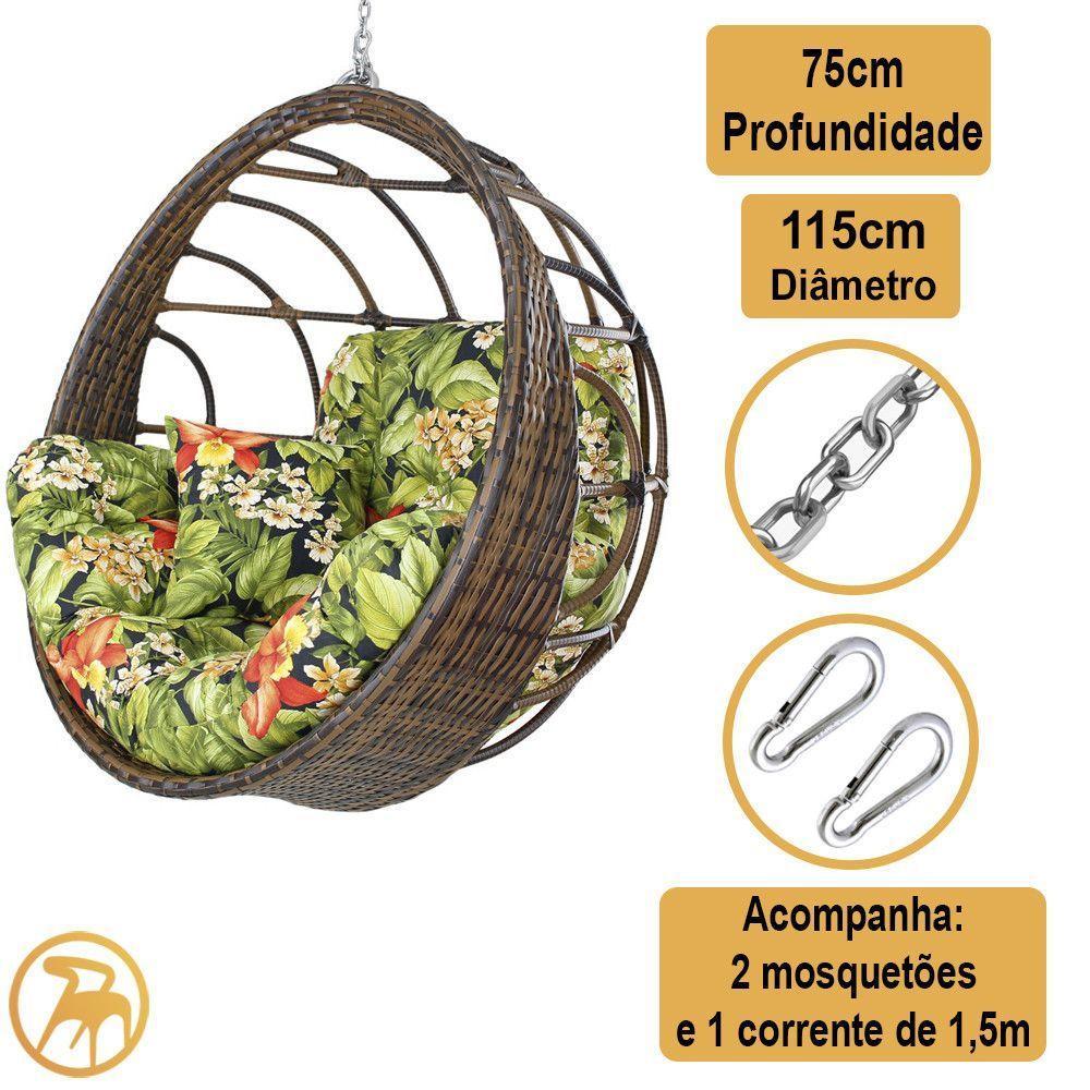 4 Cadeiras E Mesa, 2 Espreguiçadeiras, 1 Balanço E Chaise Argila - 5