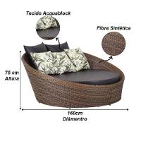 4 Cadeiras E Mesa, 2 Espreguiçadeiras, 1 Balanço E Chaise Argila - 3