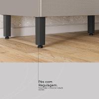 Armário De Cozinha Compacta 5 Portas 1 Gaveta Naves - Amêndola Touch-nude Prime Tx - 7