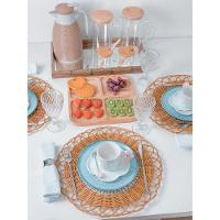 Petisqueira De Bambu Com 4 Divisões 29,5 Cm X 29,5 Cm - 3