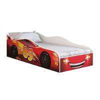 Cama Infantil Super Car Fantasy Gabrielli Móveis Vermelho - 1