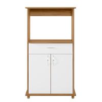 Balcão Notável Multiuso Para Micro-ondas/forno Freijo/branco - 3