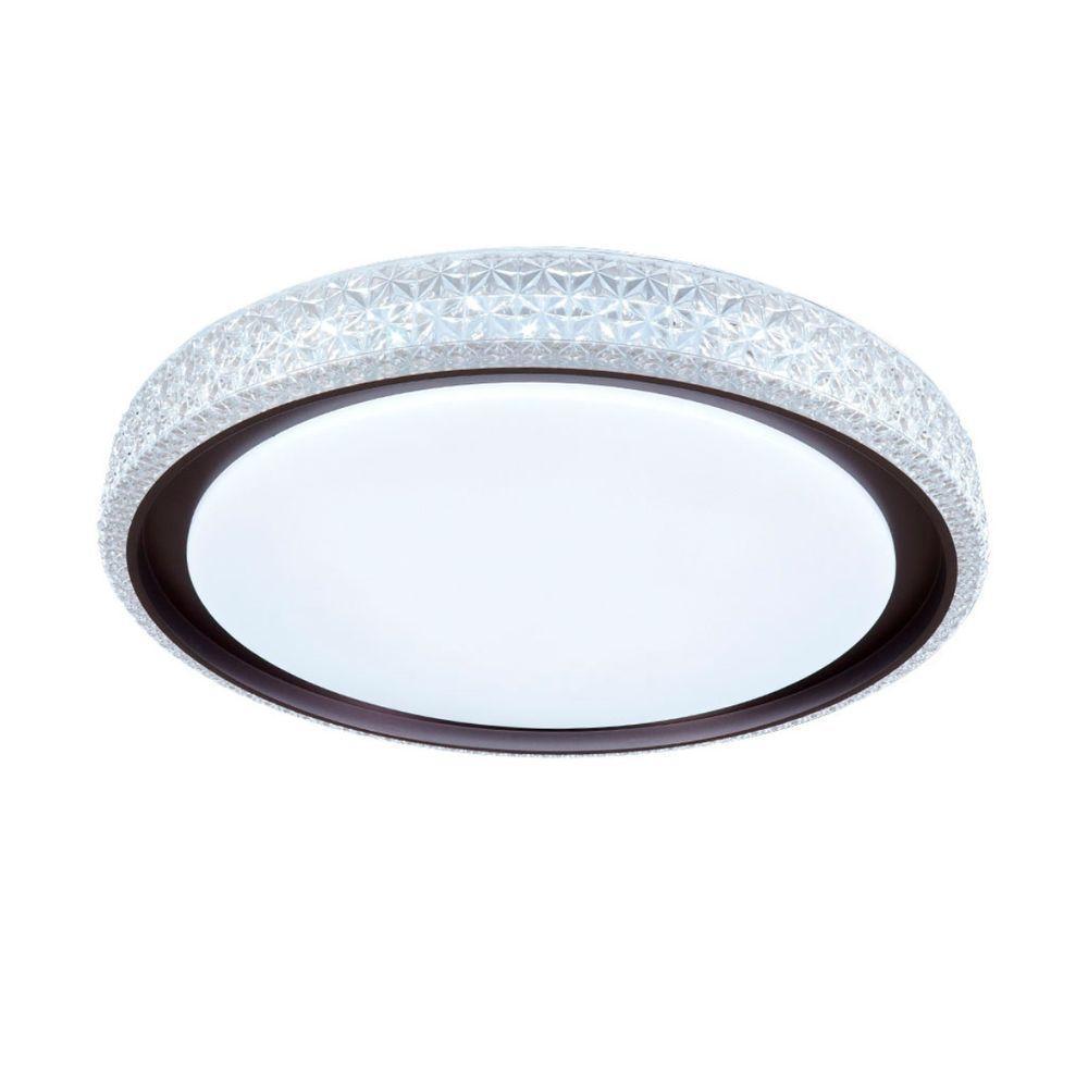 Plafon Led Redondo Sobrepor íris 20w Com Controle Remoto Bivolt Preto - 3