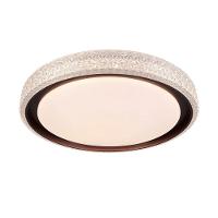 Plafon Led Redondo Sobrepor íris 20w Com Controle Remoto Bivolt Preto - 7