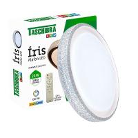 Plafon Led Redondo Sobrepor íris 20w Com Controle Remoto Bivolt Branco - 9