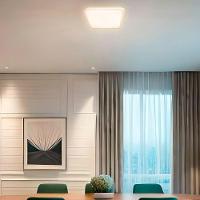 Plafon Led Quadrado Sobrepor Liora 30w Com Controle Remoto Bivolt - 3