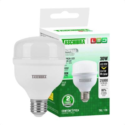 Lâmpada High Led 50w Bivolt E27 4000k Luz Neutro Taschibra