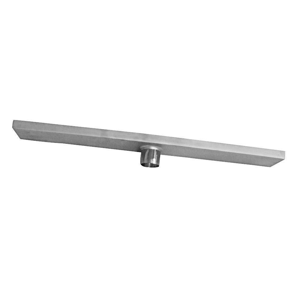 Ralo Invisivel Linear Aço Inox 60cm Anti Odor Insetos Tampa Escovada Banheiro Canto - 2
