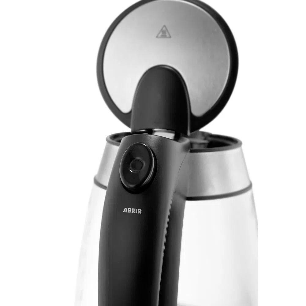 Chaleira Elétrica Philco Pchd Digital Glass 1,7 Litros Transparente 127v - 6