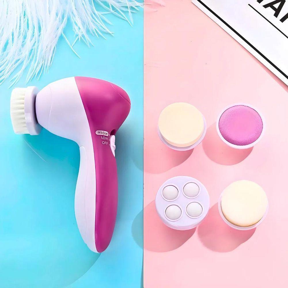 Escova Facial Elétrica 5 Em 1 Portátil Esfoliantemassageador - 2