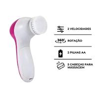 Escova Facial Elétrica 5 Em 1 Portátil Esfoliantemassageador