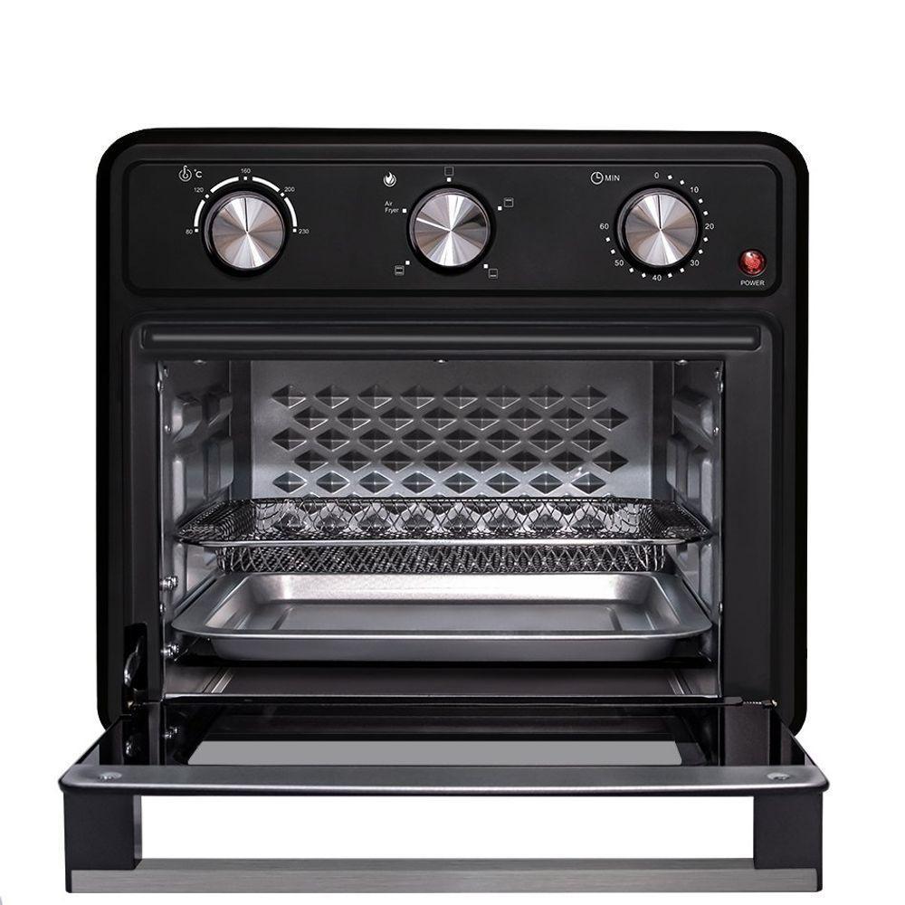 Forno Elétrico De Bancada 22 Litros Air Fryer Preto Fogatti 220V - 3