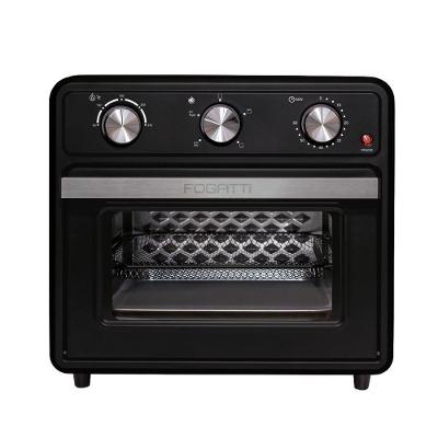 Forno Elétrico De Bancada 22 Litros Air Fryer Preto Fogatti 220V