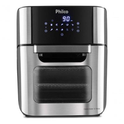 Fritadeira Air Fryer Philco PFR2250V 12L 1800W com Timer Digital e Função Desidratar Preto 110V