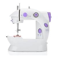 Maquina De Costura Mini Reta Portátil Elétrica Bivolt Pedal - 1