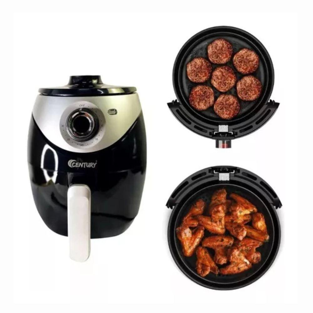 Air Fryer Fritadeira Elétrica Preto 110V - 3,8 Litros - 2