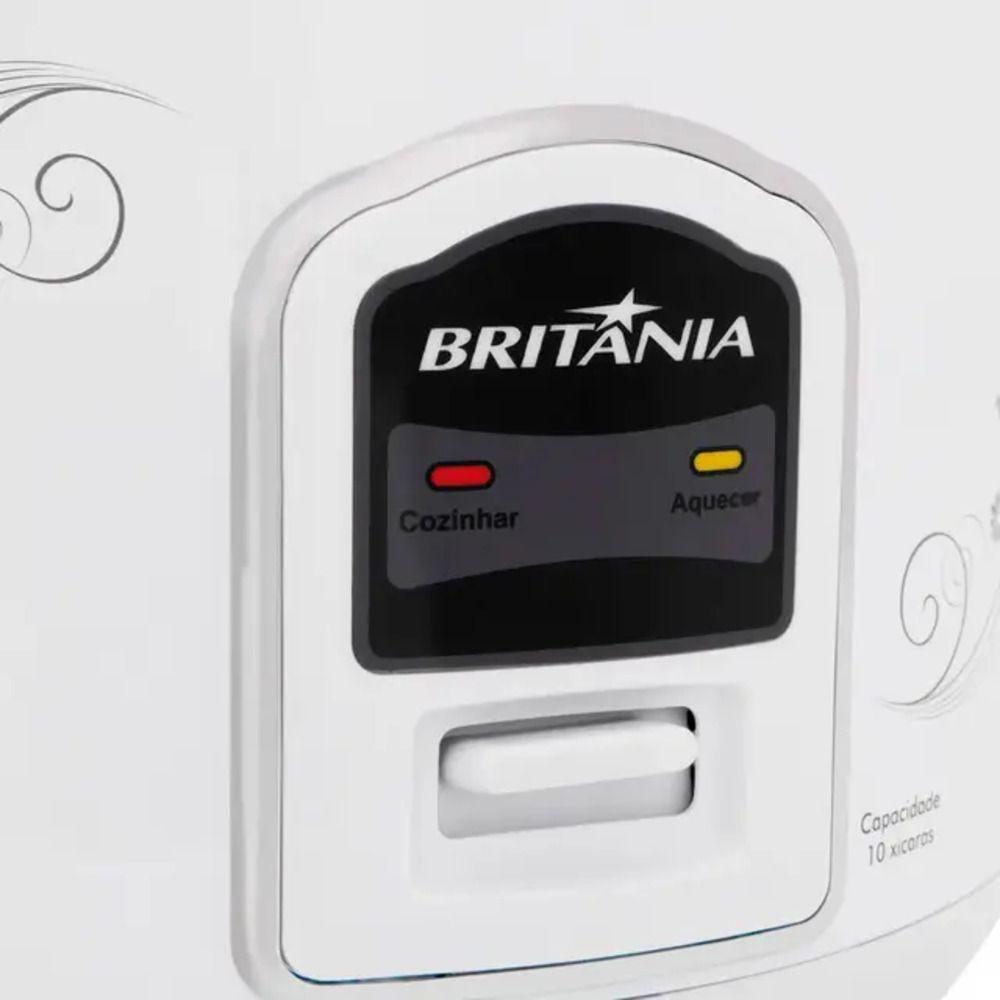 Panela Arroz Britania Prime 10 Xicaras Pa10 - 066402054 Branco 220 Volts - 4