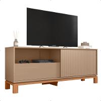 Bancada Rack Para Tv Até 55 Polegadas Jace Marrom Caemmun - 3