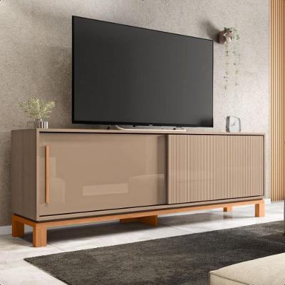 Bancada Rack Para Tv Até 65 Polegadas Jace Marrom Caemmun