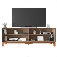 Bancada Rack Para Tv Até 65 Polegadas Jace Marrom Caemmun - 7