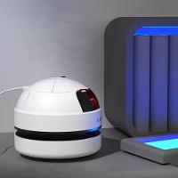 Robô Mini Aspirador Mesa Papa Migalhas Com Coletor Recarregável Usb - 9