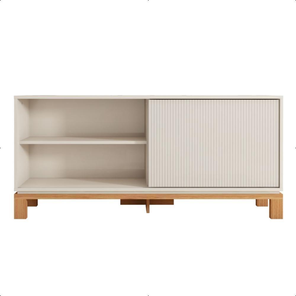 Bancada Rack Para Tv Até 45 Polegadas Jace Marrom Caemmun - 9