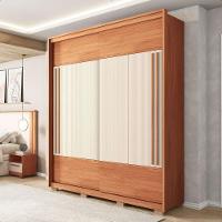 Guarda Roupa Roupeiro Roma 2 Portas 3 Gavetas Marrom Caemmun