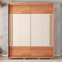 Guarda Roupa Roupeiro Roma 2 Portas 3 Gavetas Marrom Caemmun - 5