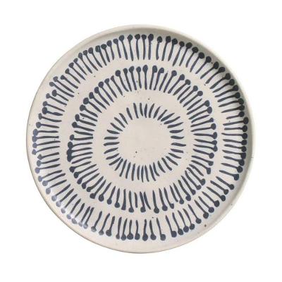 Conjunto 6 Pratos De Sobremesa Bio Stoneware Primitiva 21,5cm Porto Brasil