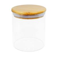 Pote De Mantimentos Redondo 500ml Tampa Bambu Oikos - 3