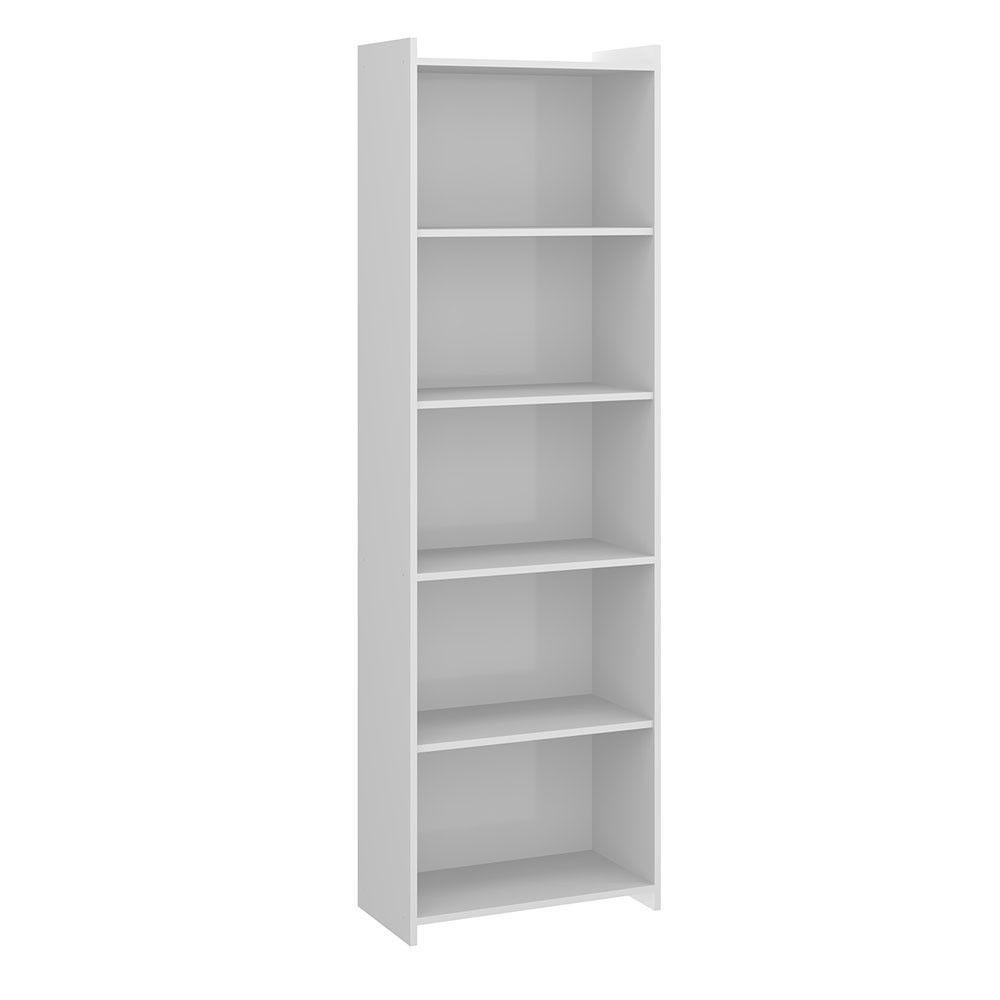 Estante Multiuso Com 4 Prateleiras 57x183cm Mdp Menu Móveis Branco - 4