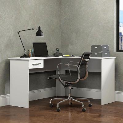 Mesa Escrivaninha De Canto Escritório Mdp Branco Menu Móveis Branco