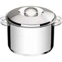 Caldeirão Tramontina Solar Em Aço Inox Fundo Triplo Com Tampa E Alças A 28 Cm 15,7 L - 1