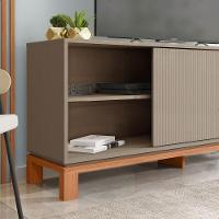 Bancada Rack Para Tv Até 45 Polegadas Jace Marrom Caemmun