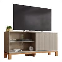 Bancada Rack Para Tv Até 45 Polegadas Jace Marrom Caemmun - 7